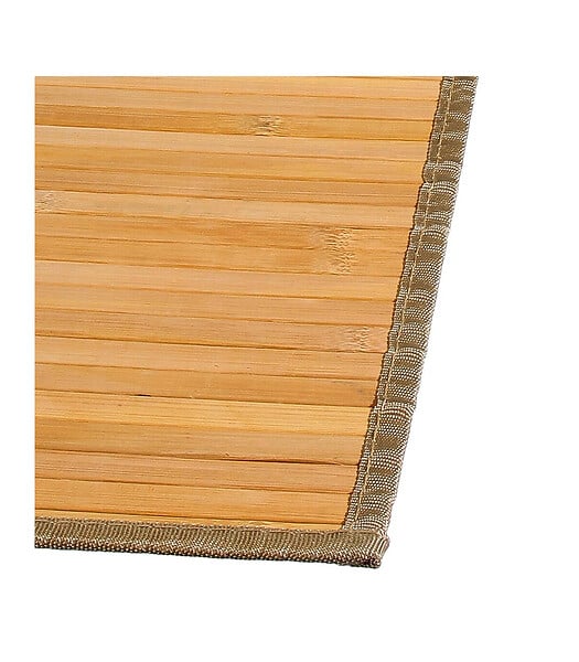 ATMOSPHERA - Tapis Bambou à lattes Beige 50 x 80 cm - large