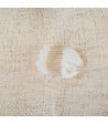 ATMOSPHERA - Voilage à œillets Beige motif petits pompons 140 x 240 cm - vignette