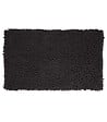 5 FIVE SIMPLY SMART - Tapis de Salle de bain Noir chenille maxi confort 50 x 80 cm - vignette