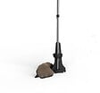 BASER - Pied Pour Parasol De Balcon Marron Foncé - De Ø20 À 40 Mm - 20 Kg - vignette