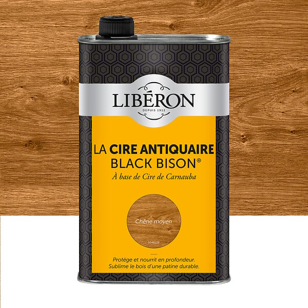 LIBERON - Cire Antiquaire Liquide Chêne Moyen 1L - large