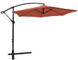 CHALET & JARDIN - Parasol Déporté Rond Collioure  - Terre Cuite - vignette