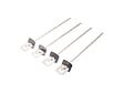 JARDIDECO - Lot de 4 brochettes en inox Grill+® - Char-Broil - vignette