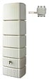 GARANTIA - Récupérateur d'eau Kit Slim avec collecteur Eco - Sable -  300L - vignette