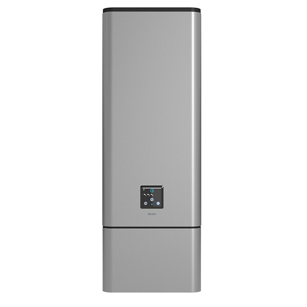 SAUTER - Cache-raccord chauffe-eau gris aluminium - 48.6x21.4x32cm - large