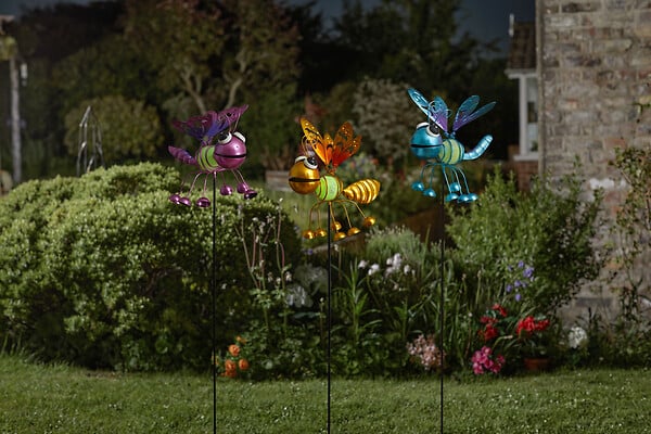 SMARTSOLAR - Pique Insecte GloBugs phosphorescente - large
