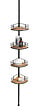 WENKO - Etagere telescopique dolcedo noir bambou - vignette