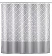 WENKO - Rideau de douche 180x200 Echo Polyester - vignette