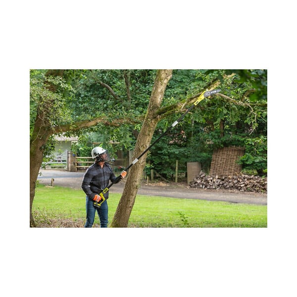 RYOBI - Pack RYOBI Elagueur à  chaine sur perche 18V One+ OPP1820 - 1 batterie 5.0Ah - 1 chargeur rapide 2.0Ah RC18120-150 - large