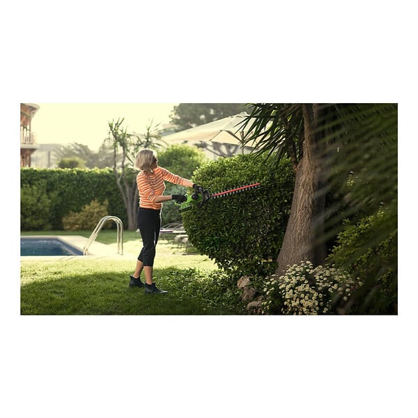 GREENWORKS TOOL - Taille-haies 61 cm GREENWORKS 40V - Sans batterie ni chargeur - G40HT61 - large