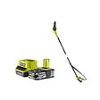RYOBI - Pack RYOBI Elagueur à  chaine sur perche 18V One+ OPP1820 - 1 Batterie 2.5Ah - 1 Chargeur rapide RC18120-125 - vignette