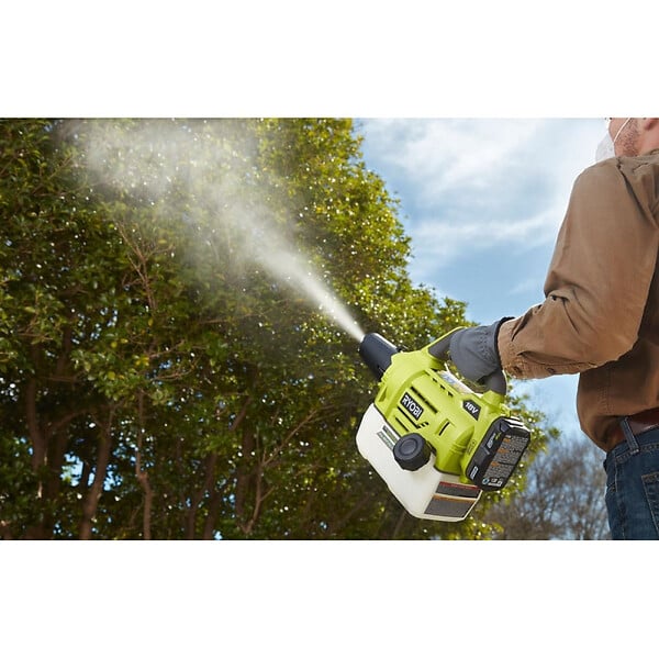 RYOBI - Pack RYOBI Brumisateur RYOBI 18V One Plus 2L - RY18FGA-0 - 1 batterie 18V 4.0Ah - 1 chargeur rapide 2.0Ah RC18120-140 - large