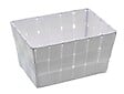 WENKO - Corbeille SDB Adria mini long blanc - vignette