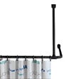 WENKO - Support barre d.douche univers.57cm noir - vignette
