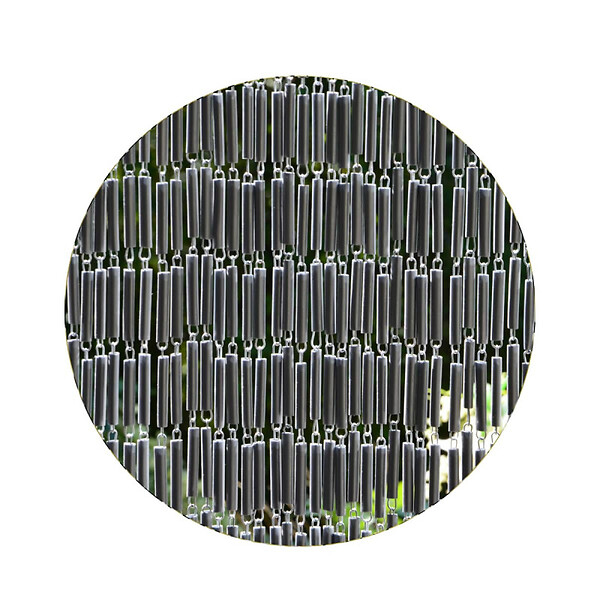 CONFORTEX - Rideau portière Tube CONFORTEX pour porte - 90 x 210 cm - Gris - large