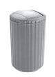 WENKO - ALLSTAR Poubelle Minas 3L gris - vignette