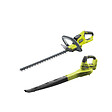 RYOBI - Pack RYOBI taille haie 18V One+ lithium OHT1845 - souffleur 18V One+ OBL1820S - sans batterie ni chargeur - vignette