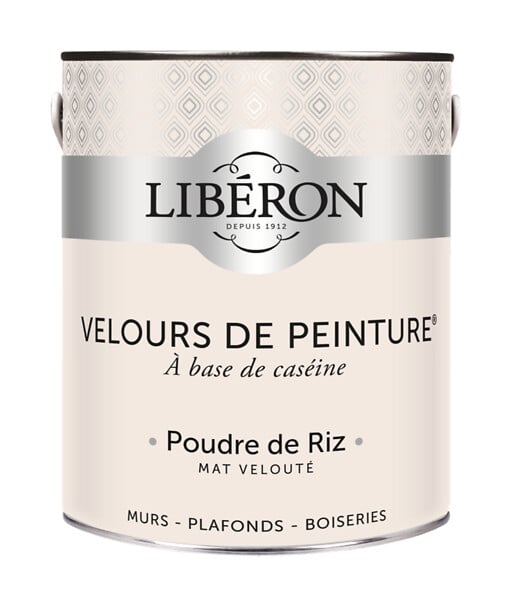 LIBERON - Velours de peinture - Poudre de riz - Mat - 2,5L - large
