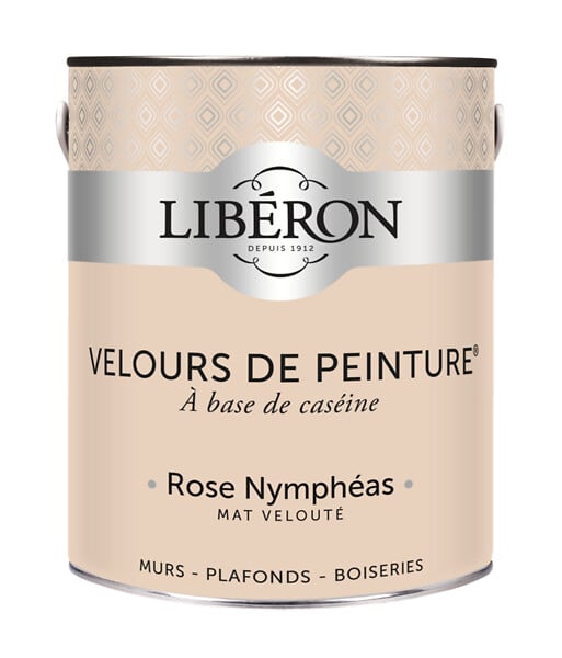 LIBERON - Velours de peinture - Rose nympheas - Mat - 2,5L - large