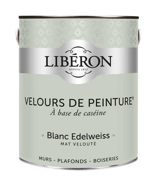 LIBERON - Velours de peinture - Blanc edelweiss - Mat - 2,5L - large
