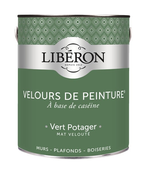 LIBERON - Velours de peinture - Vert potager - Mat - 2,5L - large