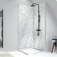 AURLANE - Panneau Mural Pierre Finition Artic Storm 90 x 210 cm - STONE'IT ARTIC STORM - vignette