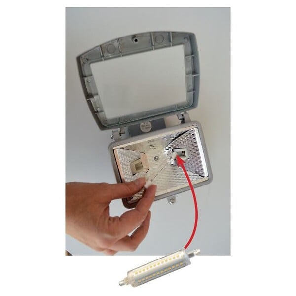 TIBELEC - Tube led 118mm 13w 1610lm 230v r7s - large