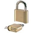 MASTER LOCK - Cadenas à combinaison en Zinc et finition laiton 175EURD - vignette