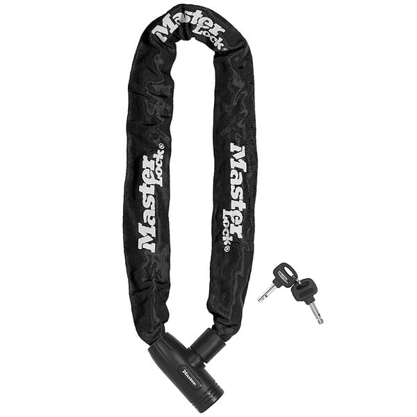 MASTER LOCK - Chaîne antivol en acier cémenté serrure à clé 8391EURDPRO - large
