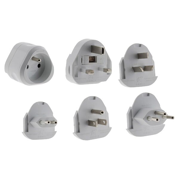 ZENITECH - Adaptateur de voyage + 100 pays - large