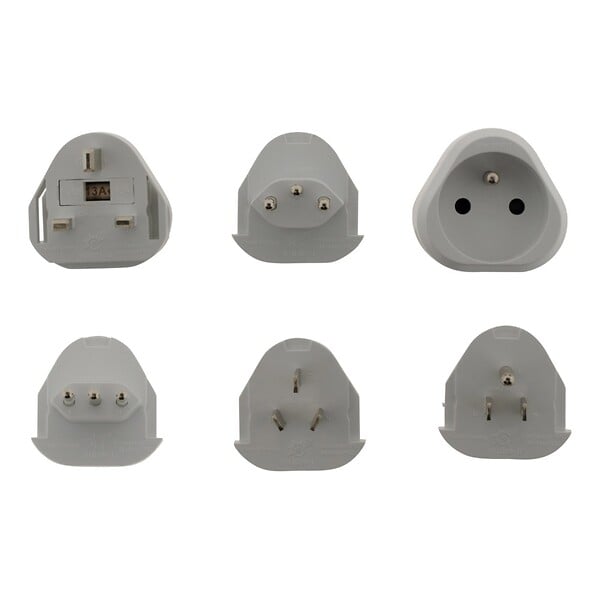 ZENITECH - Adaptateur de voyage + 100 pays - large