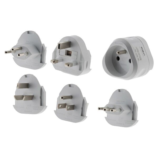 ZENITECH - Adaptateur de voyage + 100 pays - large