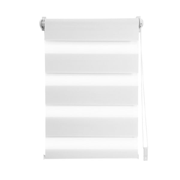 MADECO - Enrouleur jour nuit blanc sur rail L55- 51 tissu H250 - large