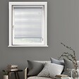 MADECO - Enrouleur jour nuit blanc sur rail L120- 116 tissu H250 - vignette