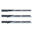WOLFCRAFT - 1Lot de 3Lames SS stratifié B&D - vignette