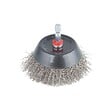 WOLFCRAFT - 1 Brosse inox souc.HEX D75mm - vignette