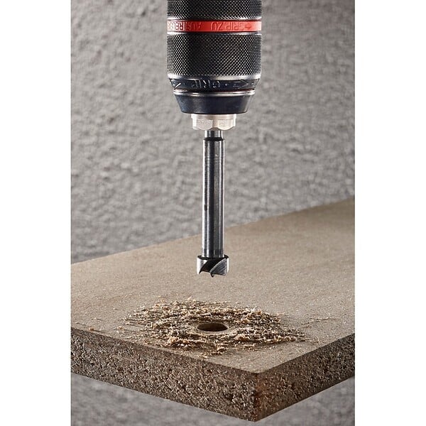 WOLFCRAFT - 1 Fraise à bois d'encast L90 D25mm - large