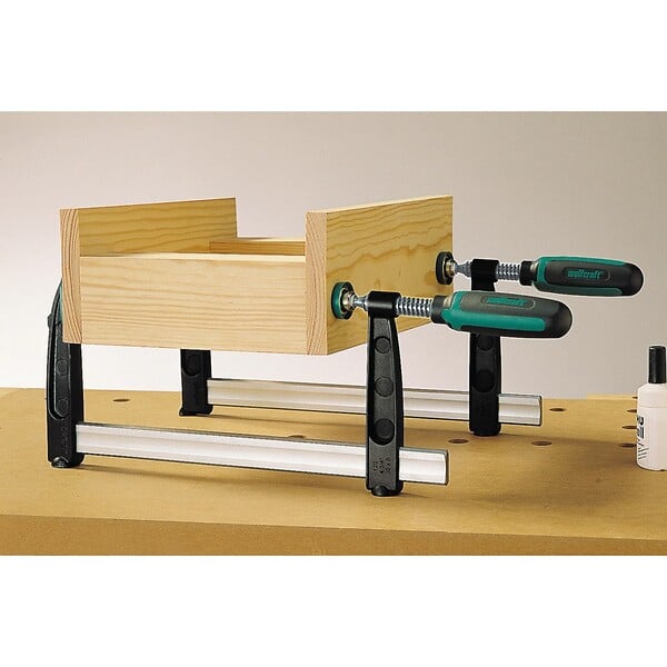 WOLFCRAFT - Serre-joint à visser 700 mm - large