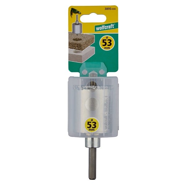 WOLFCRAFT - 1 Trépan P&P parpaing CT P55 D 53 - large
