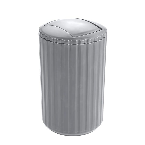 WENKO - ALLSTAR Poubelle Minas 3L gris - large