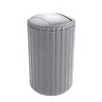 WENKO - ALLSTAR Poubelle Minas 3L gris - vignette