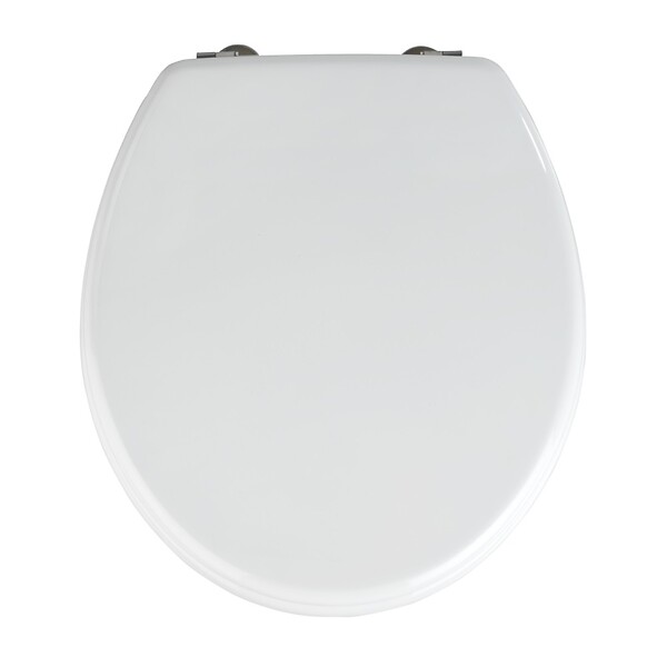 WENKO - Abattant Prima MDF blanc - large