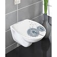 WENKO - Abattant toilettes Astera - Fix-Clip - Easy Close - Pissenlit - vignette