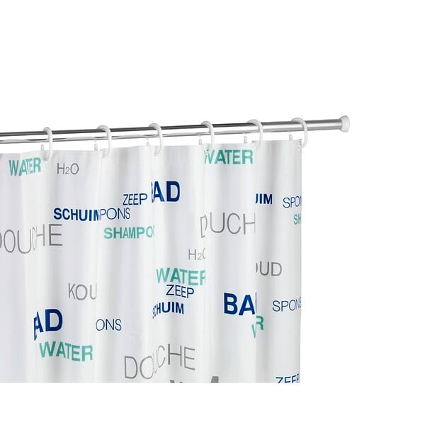 WENKO - Barre de douche télescopique 110-185 chromé - large
