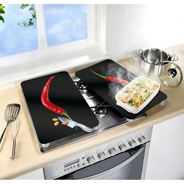 WENKO - Plaques de protection universelle - Hot Peper - H52xp52xm - large