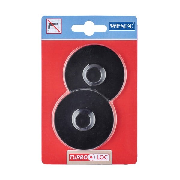 WENKO - Turbo-Loc noir pour Classic Plus - large