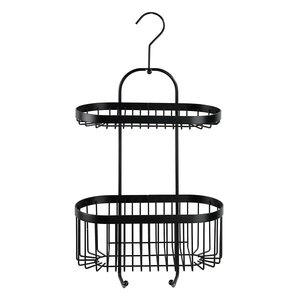 WENKO - Serviteur de douche 2p Classic Plus noir - large
