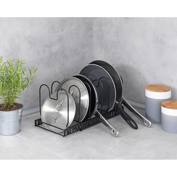 WENKO - Support de couvercles et casseroles extensible - large
