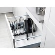 WENKO - Support de couvercles et casseroles extensible - vignette