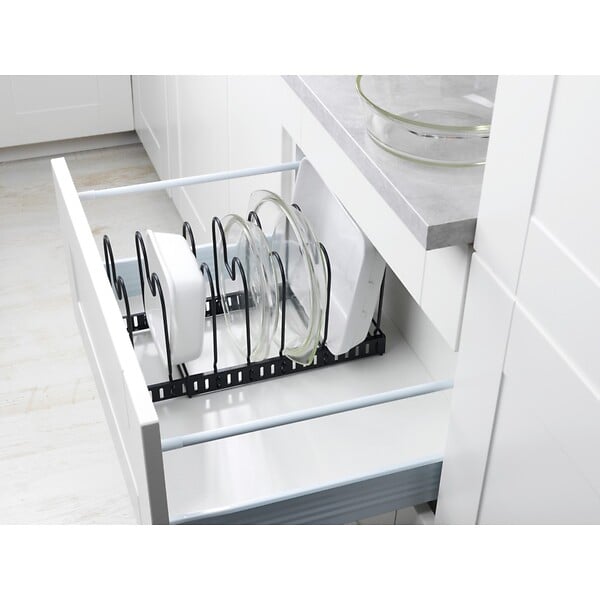 WENKO - Support de couvercles et casseroles extensible - large